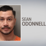 mugshot of man who shot friend wearing Kevlar helmet